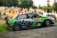 Jaromr Tarabus - Igor Norek, Mitsubishi Lancer Evo 9 - Barum Czech Rally Zln 2011