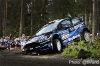 Elfyn Evans - Daniel Barritt (Ford Fiesta RS WRC) - Neste Oil Rally Finland 2014