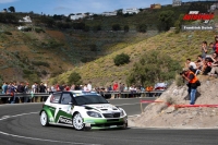 Jan Kopeck - Pavel Dresler, koda Fabia S2000 - Rally Islas Canarias 2013
