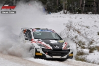Robert Consani - Vincent Landais (Peugeot 207 S2000) - Rally Liepaja 2014