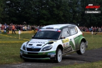 Juho Hnninen - Mikko Markkula (koda Fabia S2000) - Barum Czech Rally Zln 2012