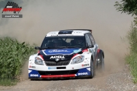 Roman Kresta - Petr Gross (koda Fabia S2000) - Agrotec Syntium Rally Hustopee 2012