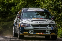 Vlastimil Majerk - Michaela Vejakov (Mitsubishi Lancer Evo IX) - Rallye Koice 2015
