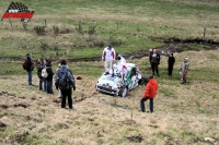 Cinotto - crash na Rallye Monte Carlo 2011