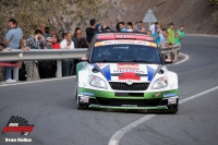Andreas Mikkelsen - Ola Flene, koda Fabia S2000 - Rally Islas Canarias 2012