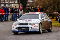 Igor Drotr - Vlado Bnoci (koda Fabia WRC) - Mikul Rally all-in Antiradary.net 2016