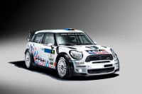 design vozu MINI WRC Pierra Campany v barvch FFSA