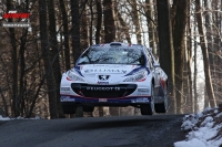 Test Pavla Valouka ped Bonver Valaskou Rally 2011