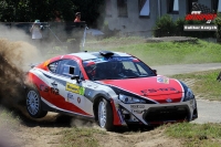 Claudio Conforto Galli - Sonia Scarfoni (Toyota GT86 CS-R3) - Barum Czech Rally Zln 2016