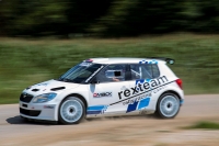 Jaroslav Melichrek na testu ped Rallye Deutschland 2012