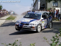 Jan Trajbold - Pavlna Trajboldov (Ford Escort Cosworth) - Barum Rally 1999