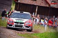 Martin Bujek - Marek Omelka (Mitsubishi Lancer Evo IX) - Rally Krkonoe 2011