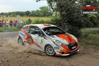 Petr Gargulk - Karel Voltner (Peugeot 208 R2) - Bohemia Drive Rally Pbram 2020