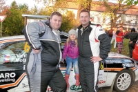 Petr Motz a Ji Vantuch na PSG Partr Rally Vsetn 2012