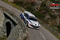 Mathieu Arzeno - Renaud Jamoul (Peugeot 207 S2000) - Tour de Corse 2012