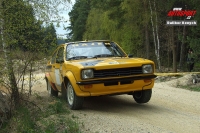 Miroslav Janota (Opel Kadett Coupe) - test na Historic Acropolis Rally 2011