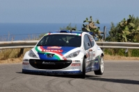 Paolo Andreucci - Anna Andreussi, Peugeot 207 S2000 - Targa Florio 2012