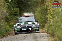 Jaromr Tarabus - Daniel Trunkt (koda Fabia S2000) - Enteria Rally Pbram 2012