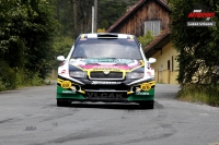 Martin Vlek - Richard Lasevi (koda Fabia WRC) - Valask Rally 2013