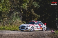 Vlastimil Neumann - Martin Hlavat (Mitsubishi Lancer Evo III) - Rentor-Partr Rally Vsetn 2023