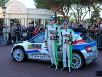 Jan Kopeck - Pavel Dresler (koda Fabia R5), Rallye Monte Carlo 2018
