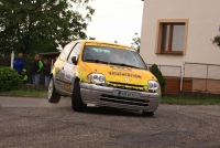 Vlastimil Dahel - Kateina Janovsk (Renault Clio Sport) - Rallysprint Kopn 2014