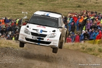 Sbastien Ogier - Julien Ingrassia (koda Fabia S2000) - Wales Rally GB 2012