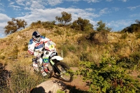 Dakar 2011 - leg 2 - Francisco Lopez Contardo (Aprilia RXV 450 Tuareg)