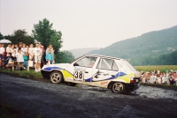 Daniel Fottera - Ji Malk (koda Favorit 136 L) - Barum Rally 1995