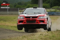 Jan Skora - Martina kardov (Mitsubishi Lancer Evo IX R4) - Rally Bohemia 2011