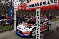 Tom Kostka - Ladislav Kuera (Ford Fiesta RS WRC) - Mikul Zaremba Rally Sluovice 2015