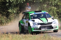 Jan Kopeck - Pavel Dresler, koda Fabia R5 - BCRZ 2017; foto: D.Benych