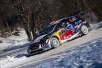 Sebastien Ogier - Julien Ingrassia, Ford Fiesta WRC - RMC 2017 ; foto: Red Bull CP