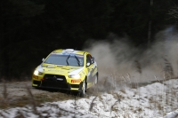 Janis Vorobjovs - Andris Malnieks, Mitsubishi Lancer Evo X - Rally Liepaja 2014