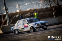 Tom Enge - Lucie Engov (koda 130 LR) - Prask Rallysprint 2016