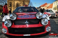 Antonn Tlusk - Jan kaloud (Mitsubishi Lancer WRC) - RallyShow Uhersk Brod 2011