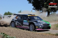 Vojtch tajf - Frantiek Rajnoha (koda Fabia R5) - Agrotec Petronas Syntium Rally Hustopee 2016