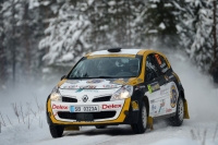 Lukasz Kabaciski - Szymon Gospodarczyk (Renault Clio R3) - Rally Sweden 2013