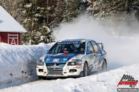 Martin Semerd - Michal Ernst (Mitsubishi Lancer Evo IX) - Rally Sweden 2011