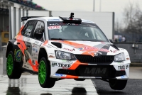Ondřej Bisaha - Petr Těšínský (Škoda Fabia R5) - Szilvester Rally 2018