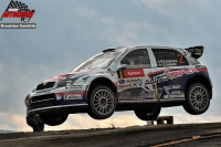 Per-Gunnar Andersson - Emil Axelsson (koda Fabia WRC) - Tipcars Prask Rallysprint 2011