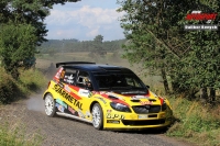 Tom Rika - Jakub Vymyslick (koda Fabia S2000) - EPLcond Rally Agropa Paejov 2016