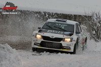 Julian Wagner - Anne Katharina Stein (koda Fabia R5) - Jnner Rallye 2019