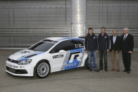 Sbastien Ogier, Julien Ingrassia, Kris Nissen, Dr. Ulrich Hackenberg - VW Motorsport