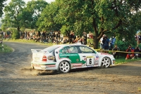 Roman Kresta - Jan Tomnek, koda Octavia WRC - Barum Rally 2000 (foto: Petr Fitz, archiv Barum Czech Rally Zln)