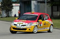 Martina Dahelov - Vlastimil Dahel, Renault Clio R3 - Rallye esk Krumlov 2014