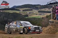 Manfred Hinterreiter - Claudia Hinterreiter (Mercedes 190 E) - Jnner Rallye 2014
