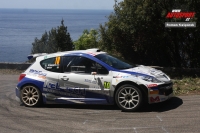 Craig Breen - Gareth Roberts (Peugeot 207 S2000) - Tour de Corse 2012