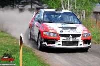 Martin Bujek - Marek Omelka (Mitsubishi Lancer Evo IX) - Thermica Rally Luick hory 2011