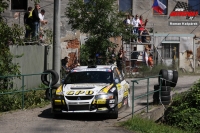 Jaroslav Orsk - Karel Vajk (Mitsubishi Lancer Evo IX R4) - Barum Czech Rally Zln 2011
